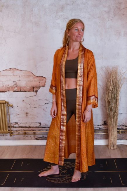 New! VL x WithSegerqvist: Be More You silk kimono